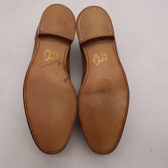 Grenson Footmaster Fisherman Men\'s Size 11.5 D Brown Leather Shoes England main image 3